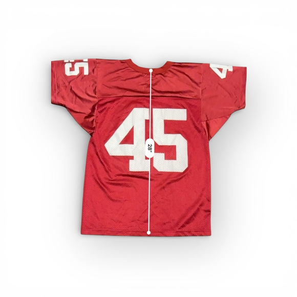 Vintage 90s Oklahoma Sooners #45 Football Jersey BT Player Sports Made USA Sz M - Picture 3 of 9